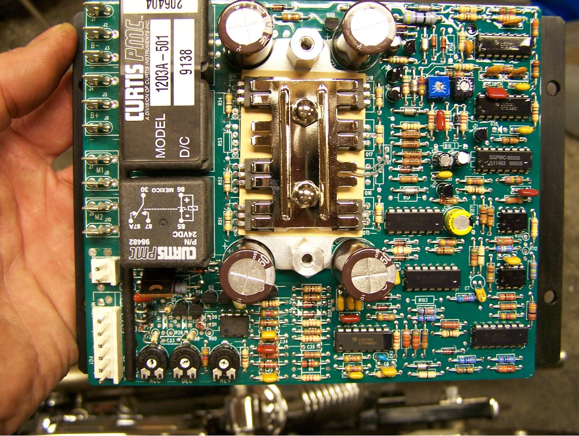 This is the Curtis PMC dual motor reversible controller.  Hope I will be able to use it for my build.